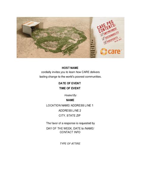 16 Event Invitation Samples by Type (With Importance) .
